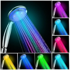 Shower, Baño, led, Colorful