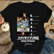 miyazaki, #fashion #tshirt, Plus size top, ghiblihayaomiyazakishirt
