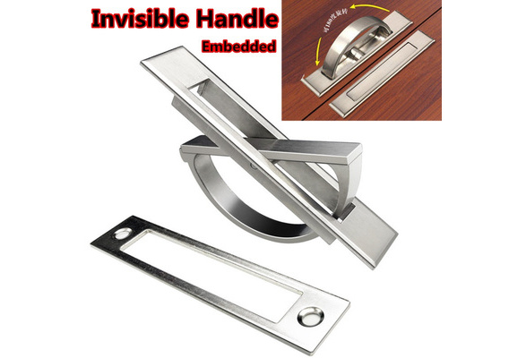 Cabinet Hardware Tatami Platform Handle Simple Drawer Invisible Handle 
