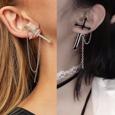 gothicearring, Goth, Fashion, Jewelry