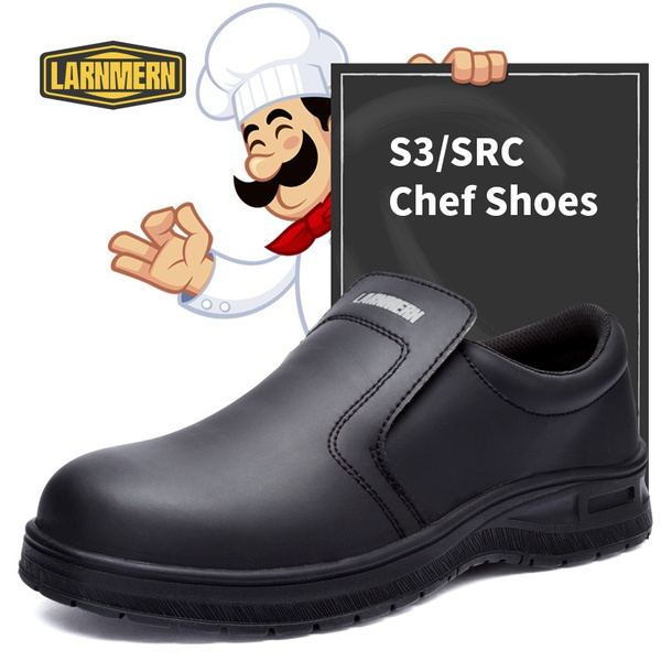 LARNMERN Sapato de Segurança Chef SRC À Prova D 'Água Sapatos de Trabalho  Antiderrapante Antiderrapante Anti-estático Anti-estático Sapatos de  Cozinha Tamanho 40-46 | Wish