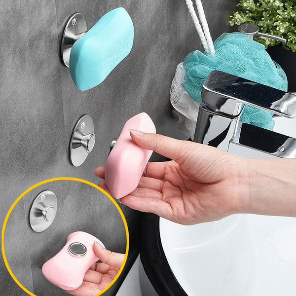 Accessoire De Salle De Bain Wrubxvcd Porte-Savon Magnétique