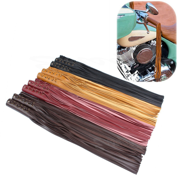 motorcycle fringe grip covers