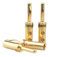 Copper, bananaplug, speakeradapter, audioplug