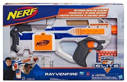 Nerf Exclusive N-Strike Elite Rayvenfire Motorized Rapid Fire Gun