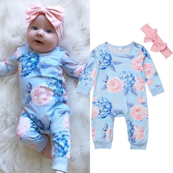 baby girl floral clothes