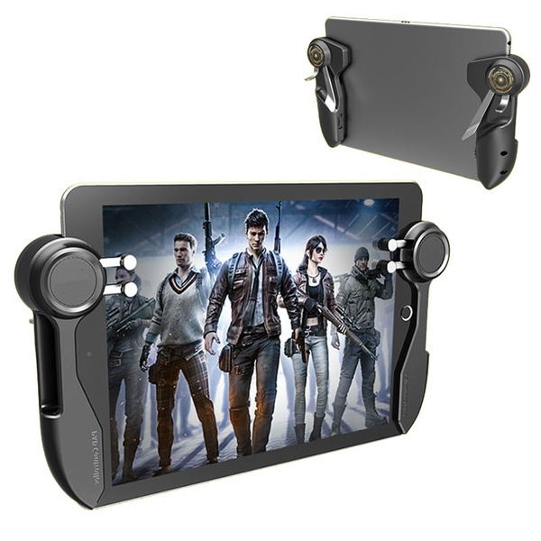 NEW Ipad Trigger PUBG Game Controller Six Finger L1R1 Fire Aim Button ...