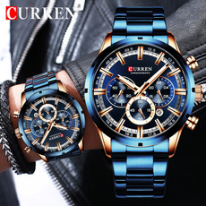 Steel, Fashion, Casual Watches, Clock