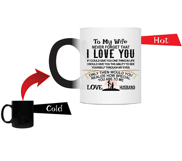 Funny Wife Coffee Mug - like my coffee hot just like husband