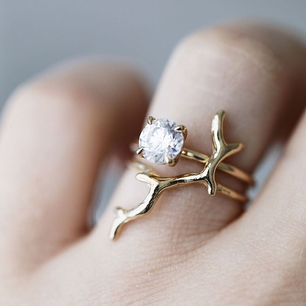 Deer deals engagement ring