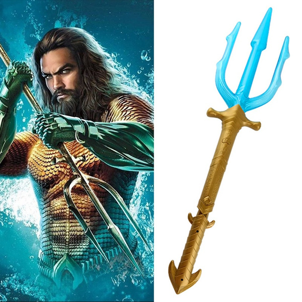 Aquaman Arthur Curry/Orin LED Trident Toy Action Figure Collection Cosplay  Anime Props Model Toy Halloween | Wish