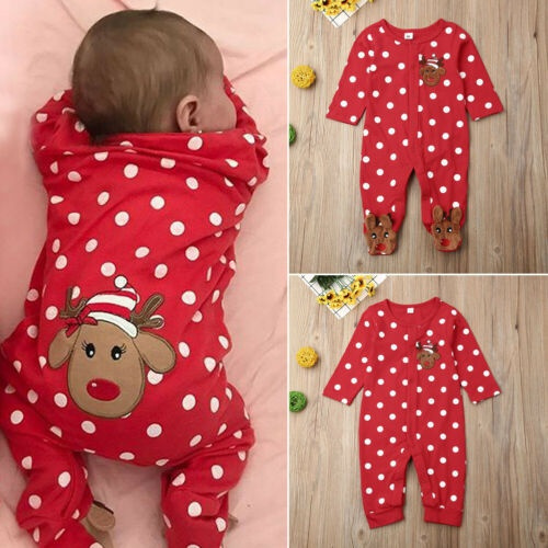 polka dot romper baby