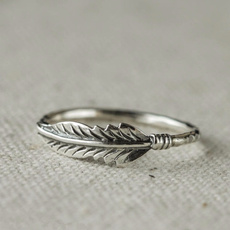 Antique, Sterling, antiquering, wedding ring