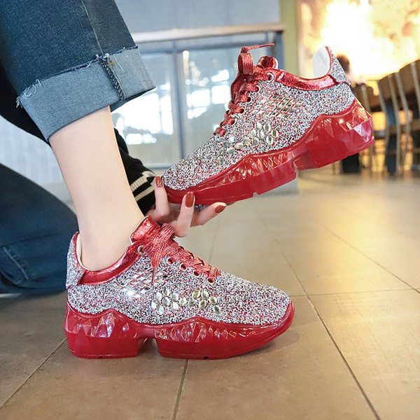 sneakers with diamonds