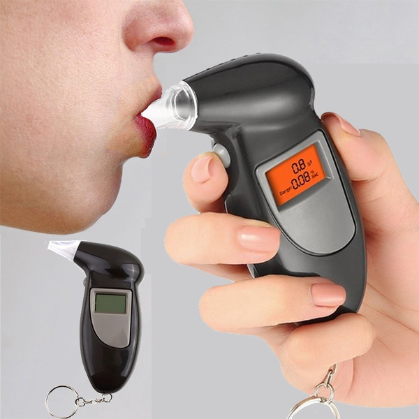 New Police New Breathalyzer Digital Alcohol Breath Tester Breathalyzer