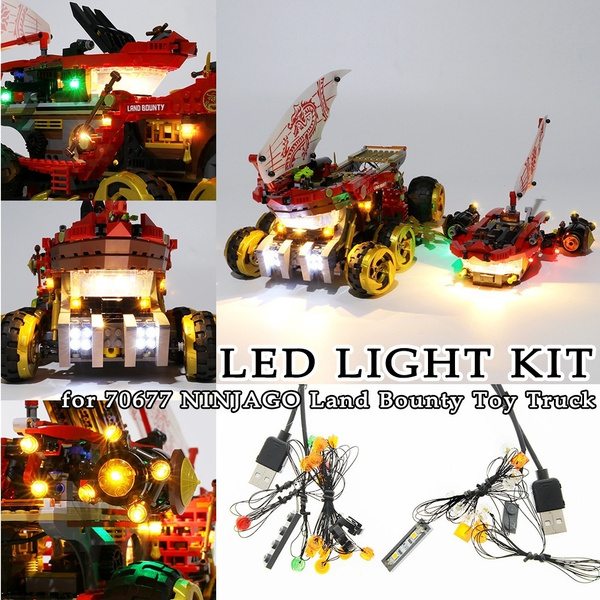 LED Light Kit for LEGO 70677 NINJAGO Land Bounty Toy Truck