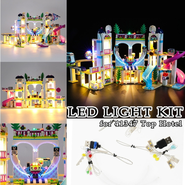 LED Light Kit for LEGO 41347 Friends Heartlake City Resort Top