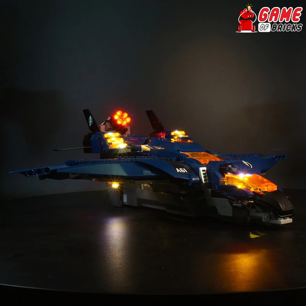 avengers ultimate quinjet lego