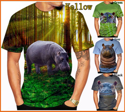 hippo, Fashion, 3dshirt, Shirt