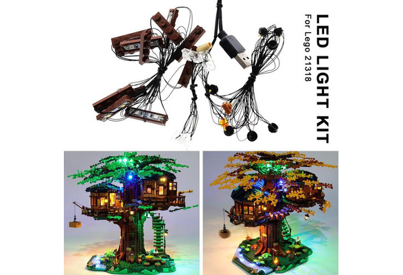 lego treehouse light