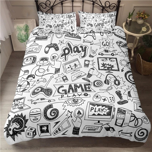 Polycotton Happy Design Two Sided Bedding Duvet Cover With Matching Pillow Case Character World Peter Pan Single Duvet Cover Design
