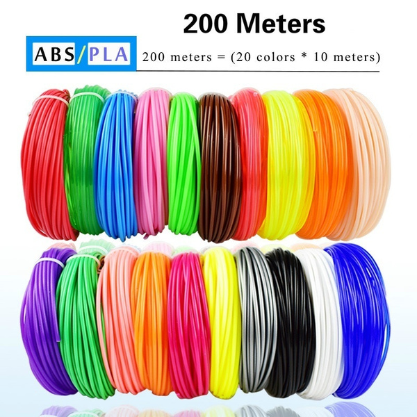 20 Colors PLA Filament Refills for 3D Pen Printer