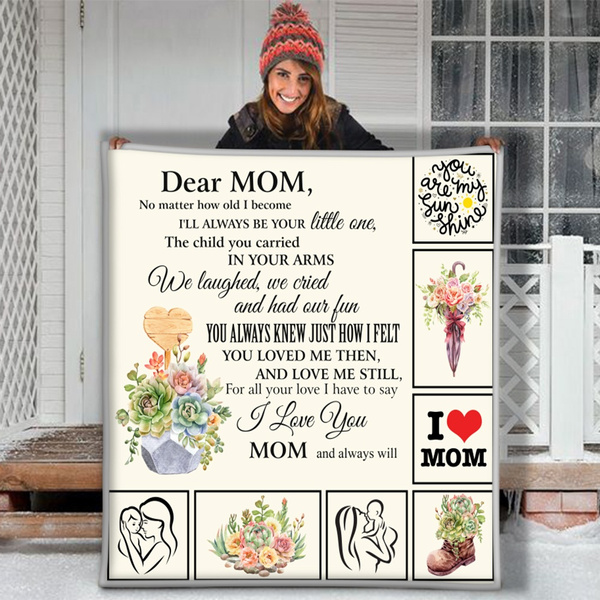 Dear best sale mom blanket