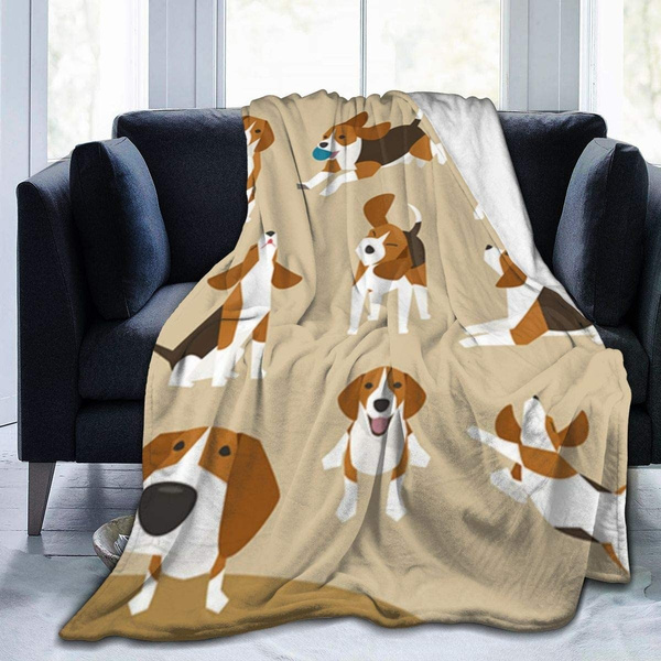 beagle fleece blanket