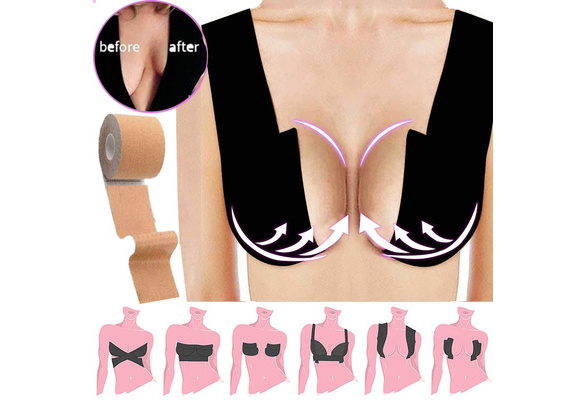 5M Invisible Breast Lift Tape Strapless Backless Bra Tape Fits All Cups  Women Lady Fashion Party Wedding Bra Bralette