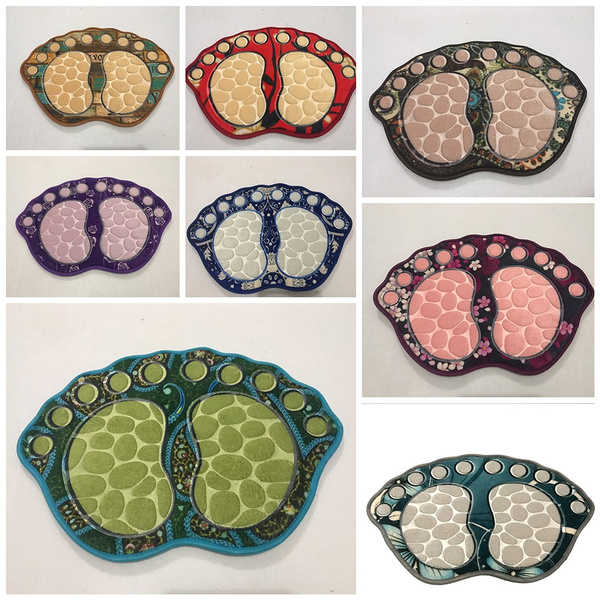 40x60cm Big Feet Bath Toilet Mat Bathroom Rugs Carpet Doormat Floor Mat Absorbent Mats Foot Pad Wish