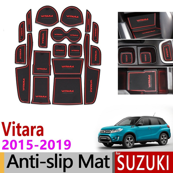 Car Inner Anti-Slip Mat For Suzuki Vitara LHD 2015 2016 2017 2018
