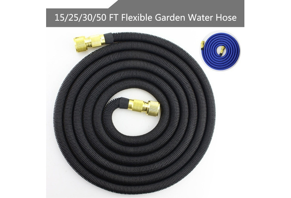 Magic Flexible Garden Hoses Wish, 15 Ft Expandable Garden Hose