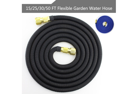 15 25 30 50 Ft Durable Garden Watering Hose Pipe Expandable 3 Times Magic Flexible Hoses Wish Magic Flexible Garden Hoses Wish, 15 Ft Expandable Garden Hose