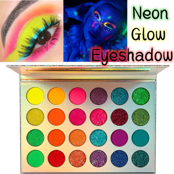 Glow in the Dark Fluorescent Makeup Palette