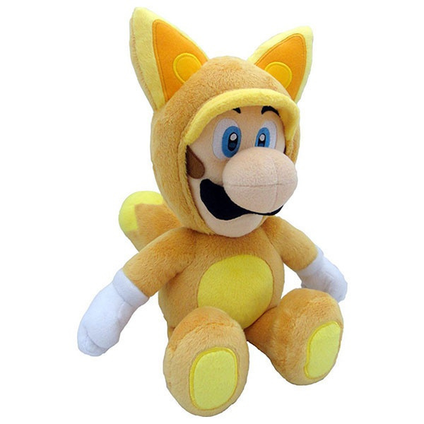 Super Mario Kitsune Luigi 9" Plush Toy