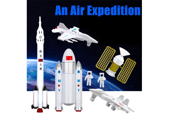 Details about   Space Exploration Toy Suit Aviation Rocket Planet Model Educational Toys 