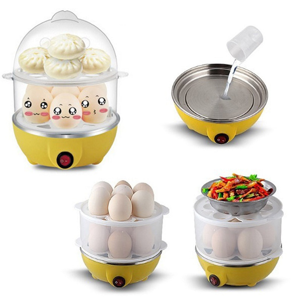 Egg Boiler,2 Egg Capacity Boiled Egg Cooker Egg Steamer Electric