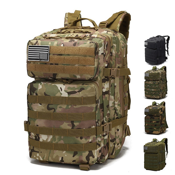 40 Liter Tactical Backpack Military Army Outdoor Assault Bag 3p Edc 