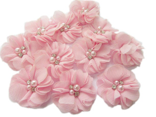 chiffonflower, Flowers, chiffon, wrinklechiffonfabric