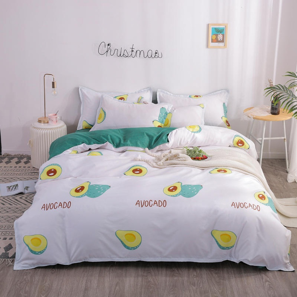 avocado doona cover