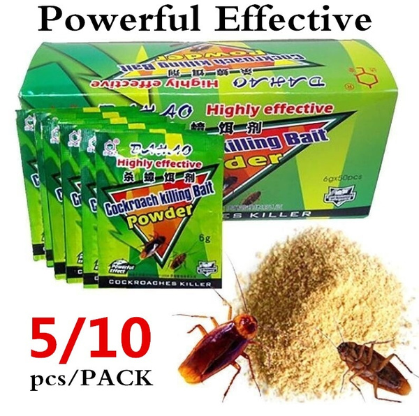 5/10PCS Effective Powder Cockroach Killing Bait Roach Killer