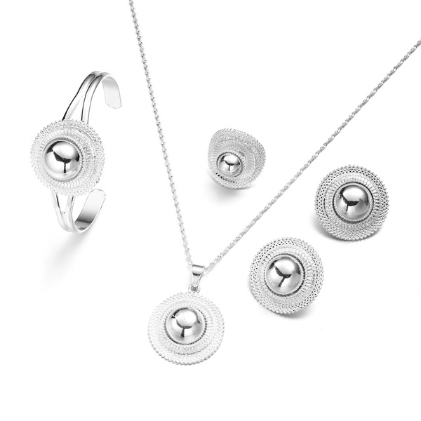 women's jewelry sets silver