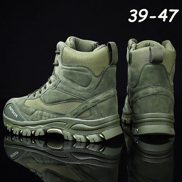 Plus Casual 39 47 Hiking Army Male Commando Combat Desert Winter Outdoor Boots Landing Tactical 6552