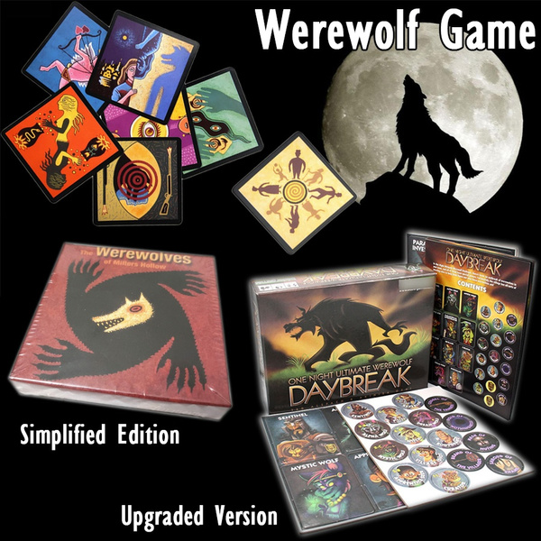 One Night Ultimate Werewolf, Werewolf Board Game English