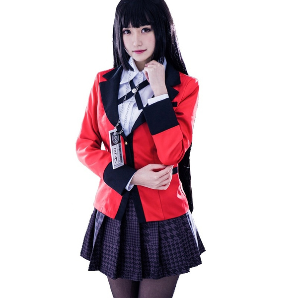 Anime Kakegurui Yumeko Jabami Cosplay 