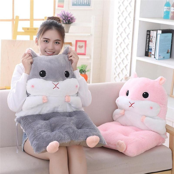 Cartoon Picture Pillow Cartoon Seat and Back Support Cushion