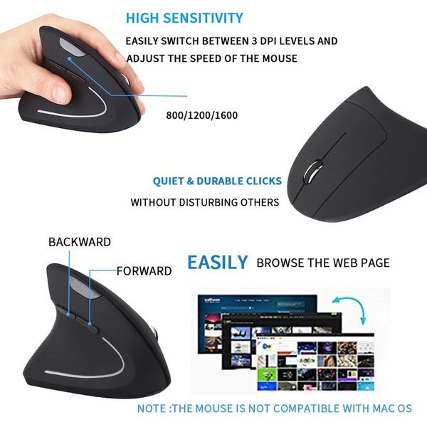 wireless mouse for mac forward back button