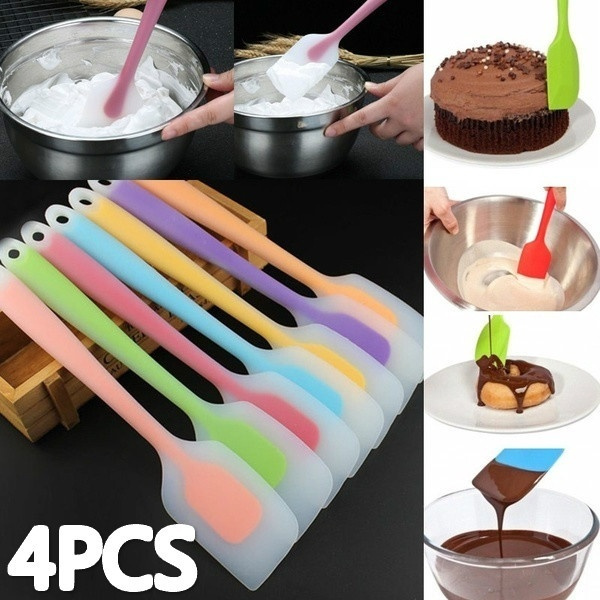 Cake Silicone Heat Resistant Cream Butter DIY Baking Spatula