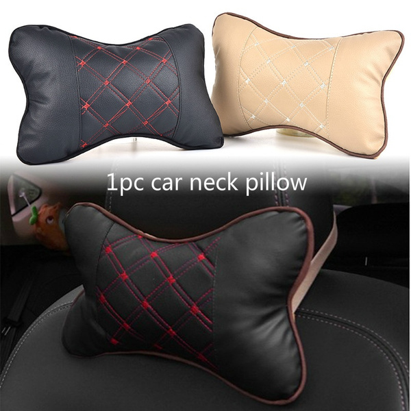 1pc Car Neck Pillow Safety Seat Head Auto Headrest Support Rest Cushion Wish Car Seat Head Neck Auto Headrest, Car Seat Neck Pillow Safe