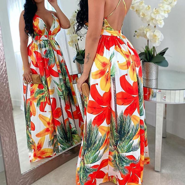 wish floral maxi dress